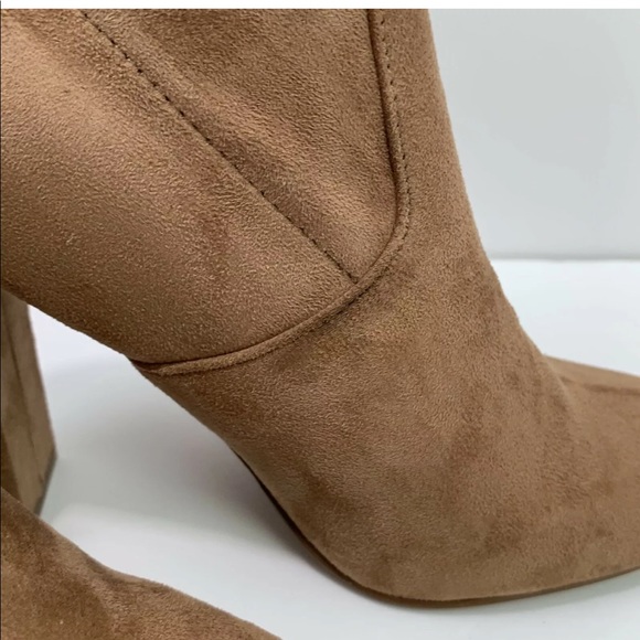 Steve Madden Brisk Camel Ankle Bootie sz 8.5 $98 - Picture 7 of 11